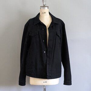 Men's American Apparel Black Denim Jacket XL